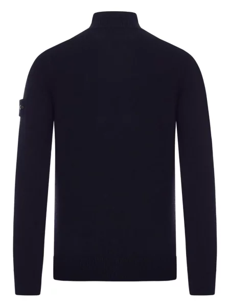 Polo Stone Island z kamieniami niebieskie