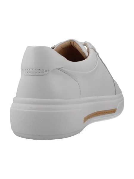 Félcipő Clarks fehér
