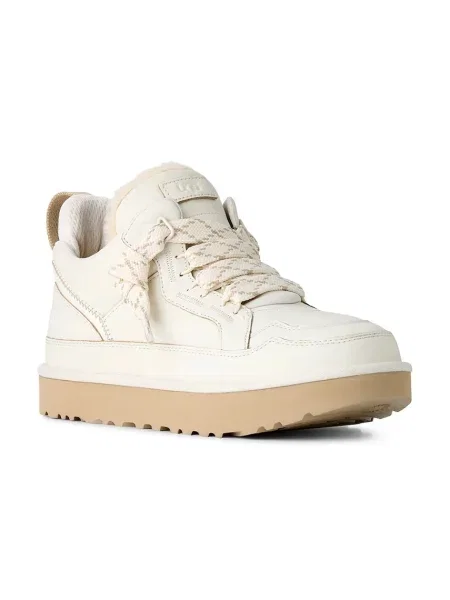 UGG M Lowmel Contrast sneakers pentru bărbați din piele bej