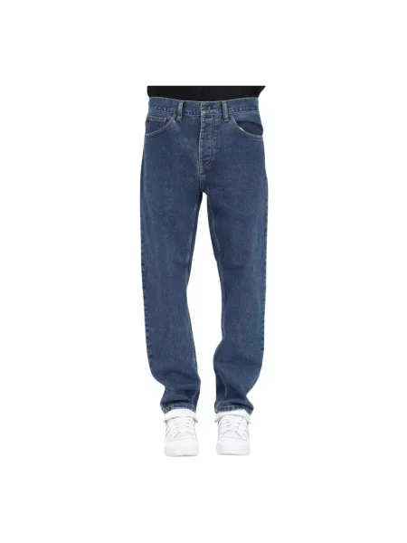 Jeansy z 5 Carhartt Wip niebieskie