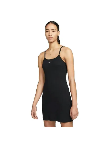 Rochie Nike cu nervuri negru