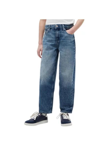 Blugi copii Tommy Hilfiger albastru