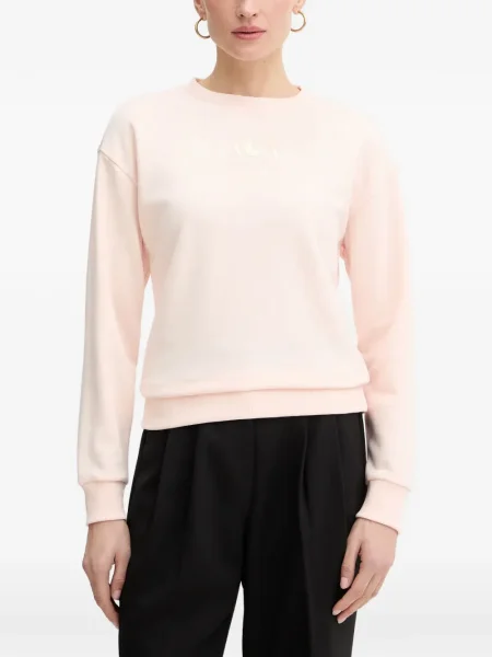 Hanorac crewneck Armani Exchange cu decolteu rotund roz
