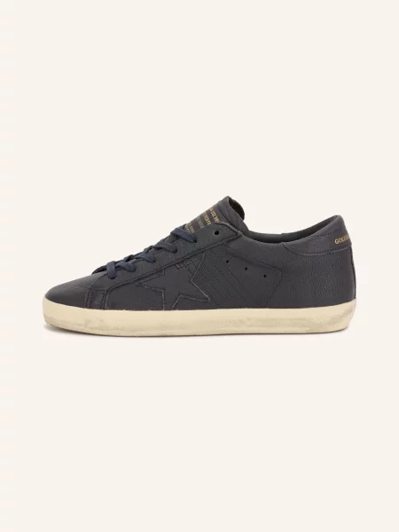 Golden Goose Sneakersy Super-Star blau granatowe