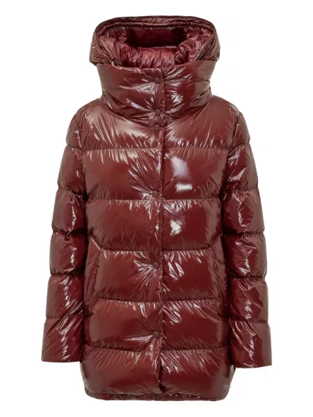 Palton Herno cu glugă roșu