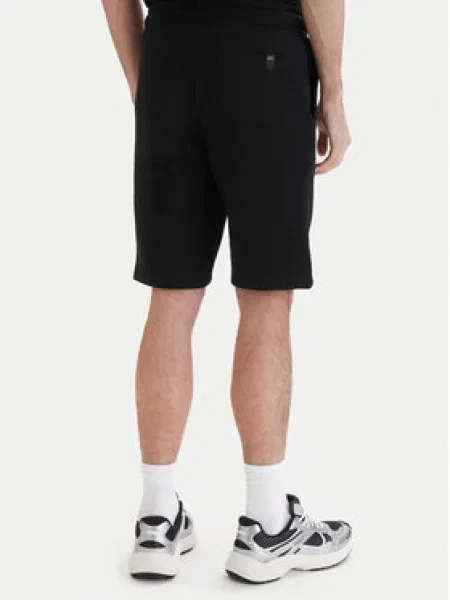 Šortky Alpha Industries Basic Small Logo II black černé