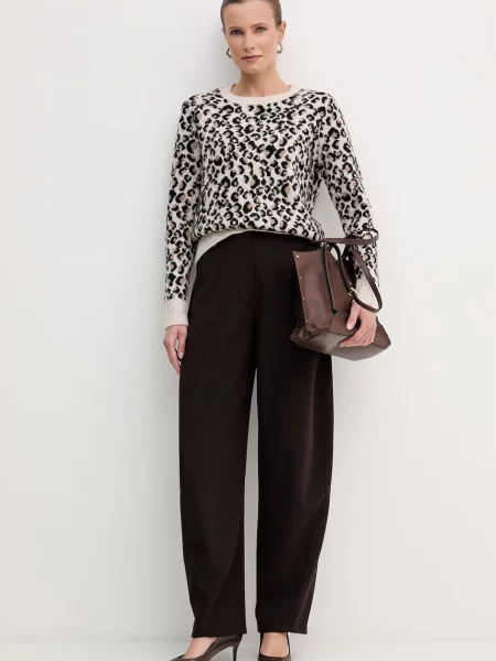 Morgan Pulover / svetlo rjava / temno rjava bež