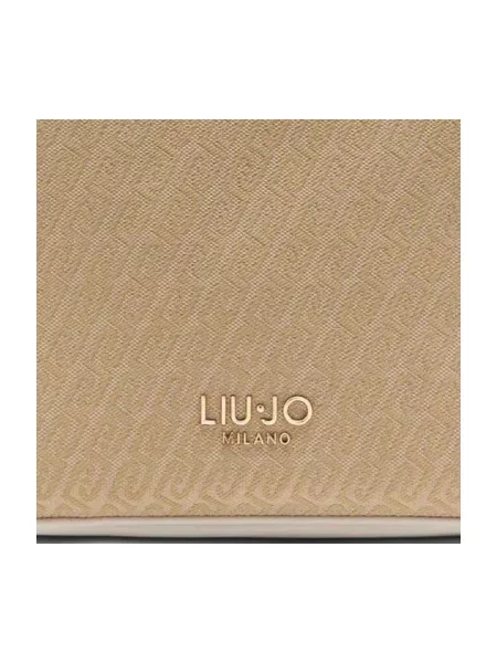 Geantă shopper Liu Jo bej
