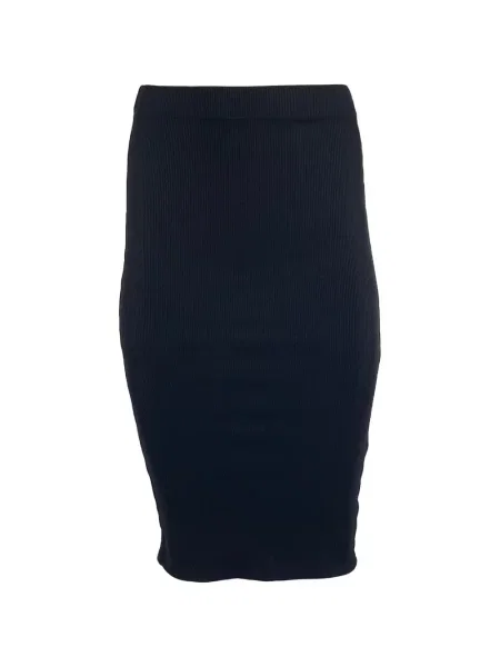 Fustă midi Anine Bing până la genunchi negru