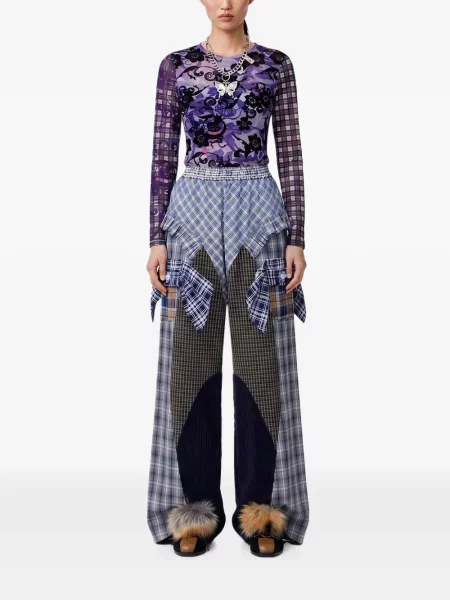 Tricou Chopova Lowena cu imagine violet
