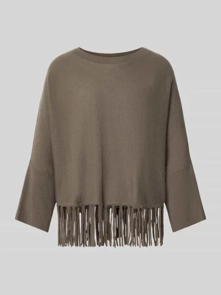 Sweter o kroju relaxed fit z mieszanki wełny z dodatkiem kaszmiru Herzen's
