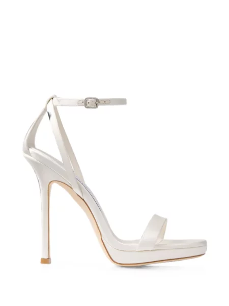 Sandale Jimmy Choo cu bretele alb