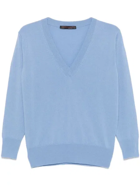 Pulover Incentive! Cashmere din cașmir albastru