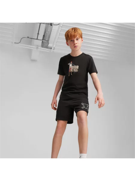 T-shirt dziecięcy Puma X One Piece Graphic czarna