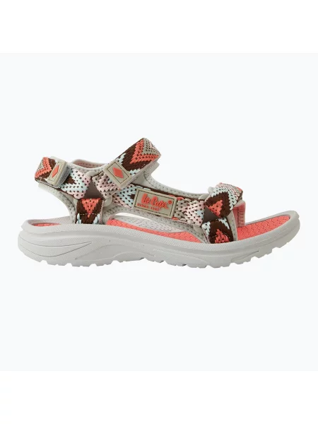 Дамски сандали Lee Cooper grey/coral сиво
