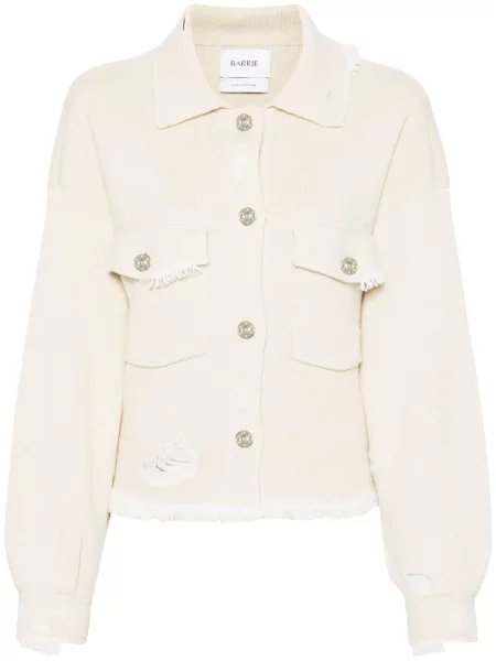 Kurtka jeansowa Barrie z frędzli