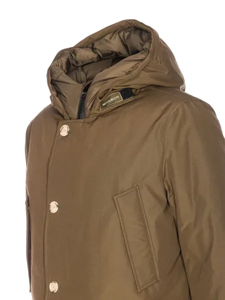 Geacă parka Woolrich maro
