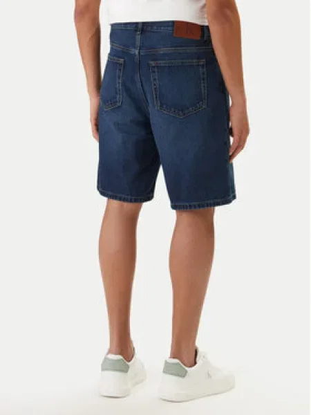 Calvin Klein Jeans Farmer rövidnadrág kék