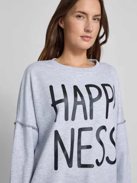 Bluza z nadrukiem z napisem Miss Goodlife