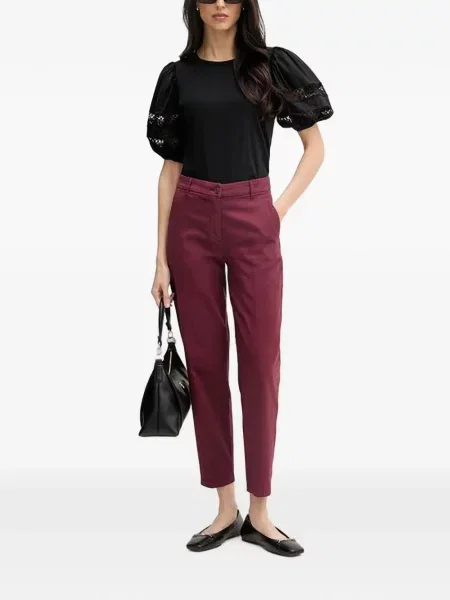 Pantaloni Benetton roșu
