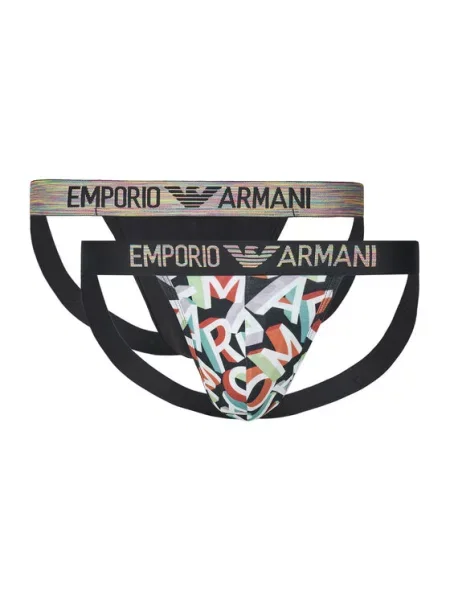 Emporio Armani Underwear Rinkinys: 2 Jock Strap trumpikės Spalvota