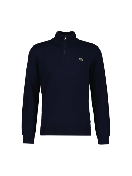 Sweter Lacoste klasyczny granatowy