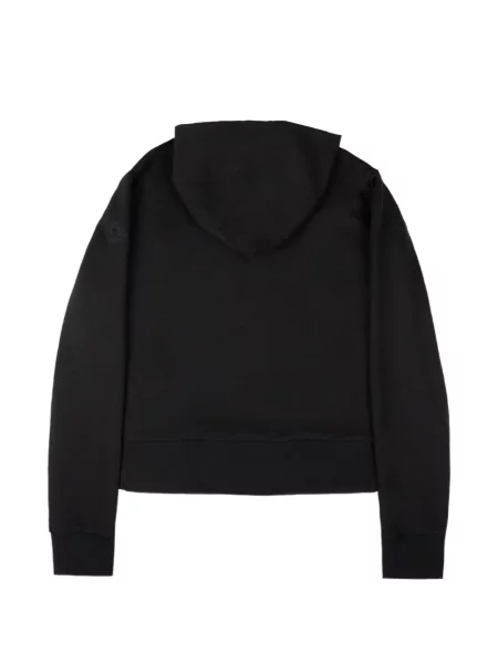 Matlasat hanorac cu glugă Moncler negru