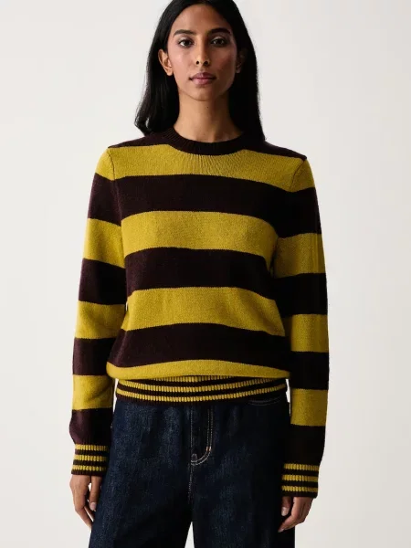Barbour pulover pentru femei din lână maro