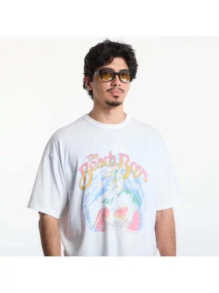 Tricou cu pentru bărbați albastru