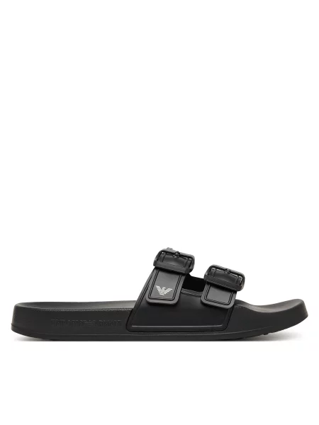 Шльопанці Emporio Armani чорний