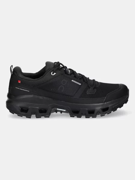 Trampki On M Cloudrock Low WP Black/ Black EUR 45 czarne