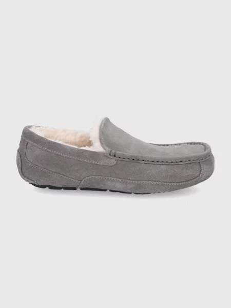Кожени чехли UGG сиво