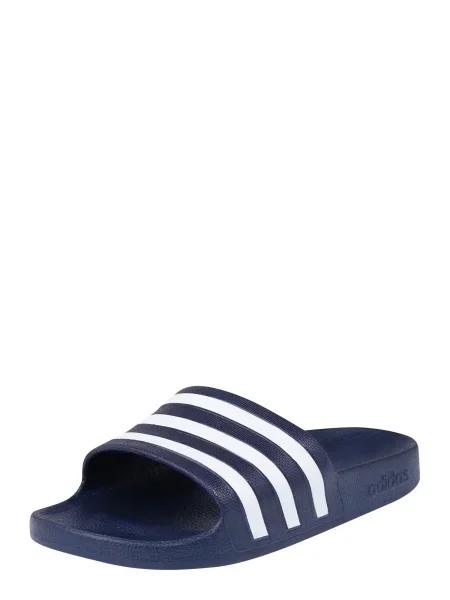 ADIDAS SPORTSWEAR Saboți Aqua Adilette albastru închis alb