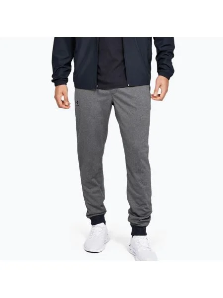 Pantaloni de trening pentru bărbați Under Armour Sportstyle Tricot Jogger gri