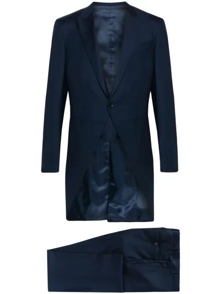 Vuneni odgovarati odijelo Canali plava