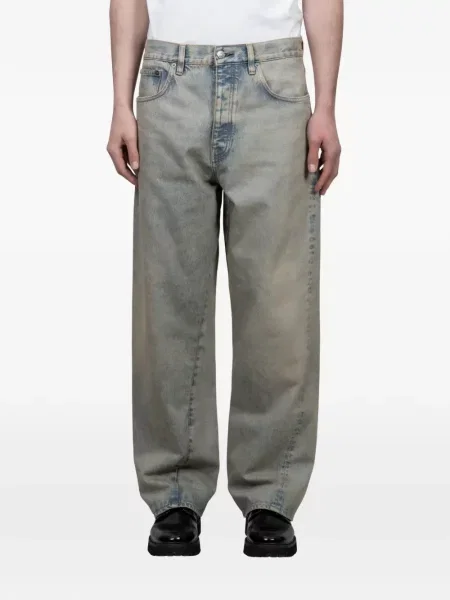 Дънки с широки крачоли Sunflower синьо