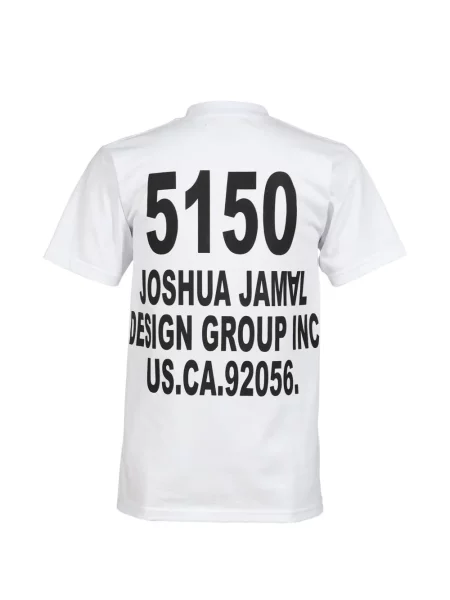 Tricou Joshua J. cu imagine alb