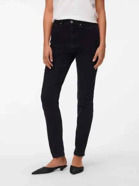 VERO MODA Džínsy VMNICKIE denim čierny