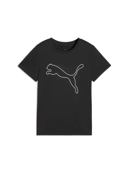 Футболка PUMA Tad Essential W Cf Logo Tee комбінований верх чорний