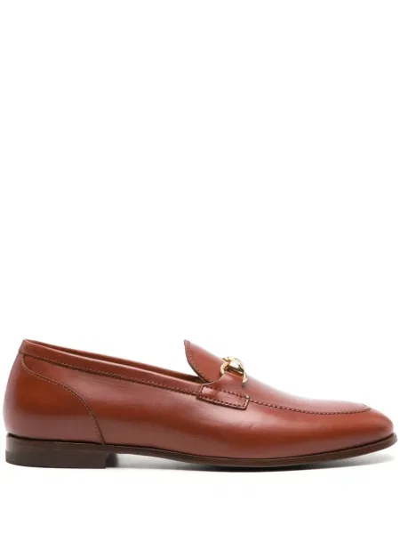 Pantofi loafer Scarosso din piele maro