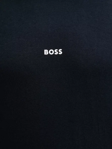 Футболка Boss с аппликацией зеленая