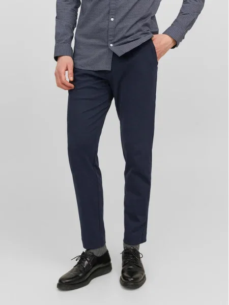 Jack&Jones Chino nohavice Marco Tmavomodrá