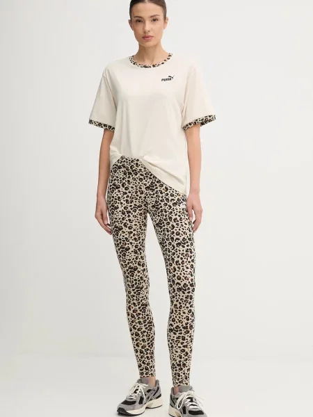 Футболка Puma бежевая