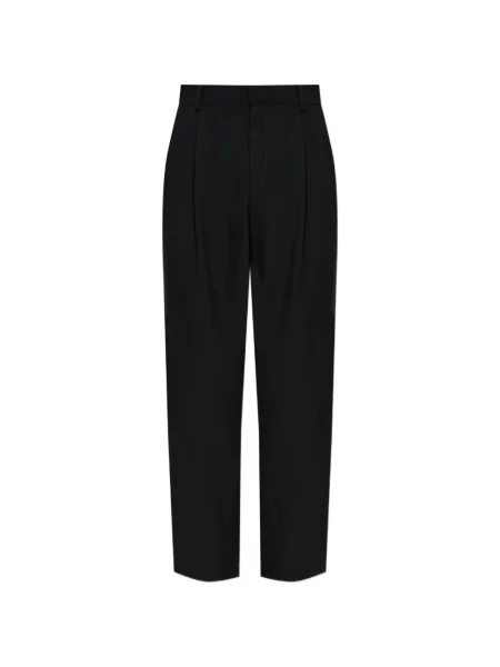 Pantaloni Balmain de lână negru