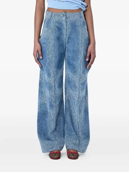 Pantaloni Kiko Kostadinov albastru