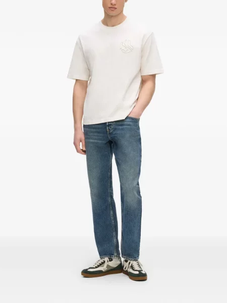 Siaurėjantys siaurėjantys džinsai Karl Lagerfeld Jeans mėlyna