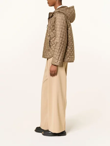 Max Mara The Cube Prošívaná Bunda Giorno černošedá
