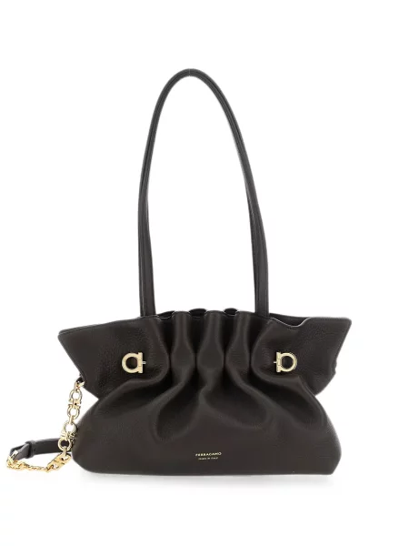 Geantă Ferragamo maro