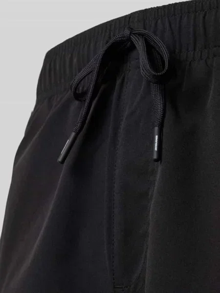 Kąpielówki Jack & Jones z logo czarne