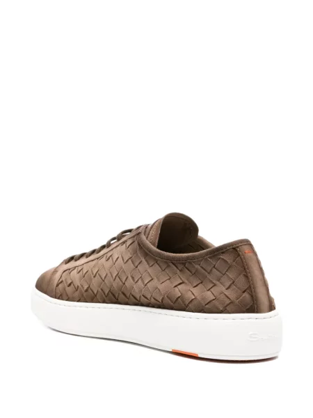 Sneakerși Santoni maro